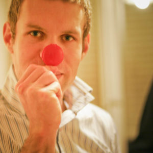Are clowns allowed as meeting companions? 5